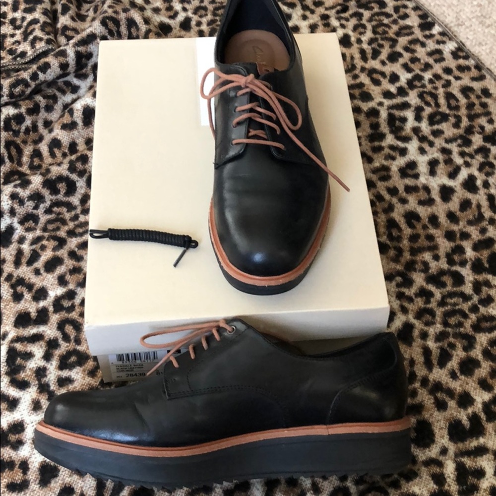 Clark’s platform oxfords—SALE PRICE DROP!